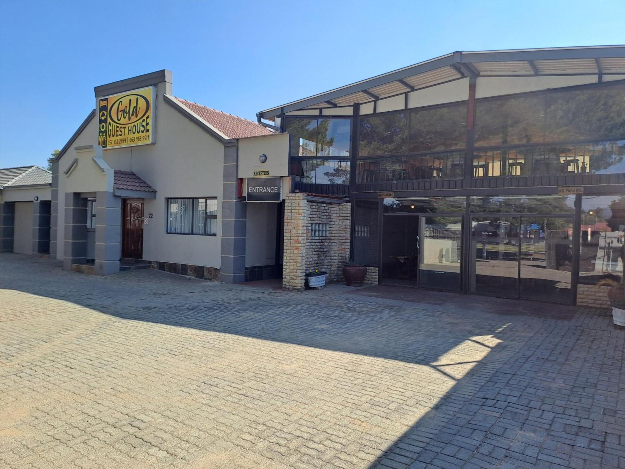 Gold Guest & Conference Bed and Breakfast Welkom Exteriör bild